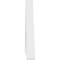 Ekena Millwork Pitch Riley Architectural Grade PVC Gable Pediment, 36"W x 7 1/2"H x 1"P (5/12) GPP036X008X100RIL - alternate 4